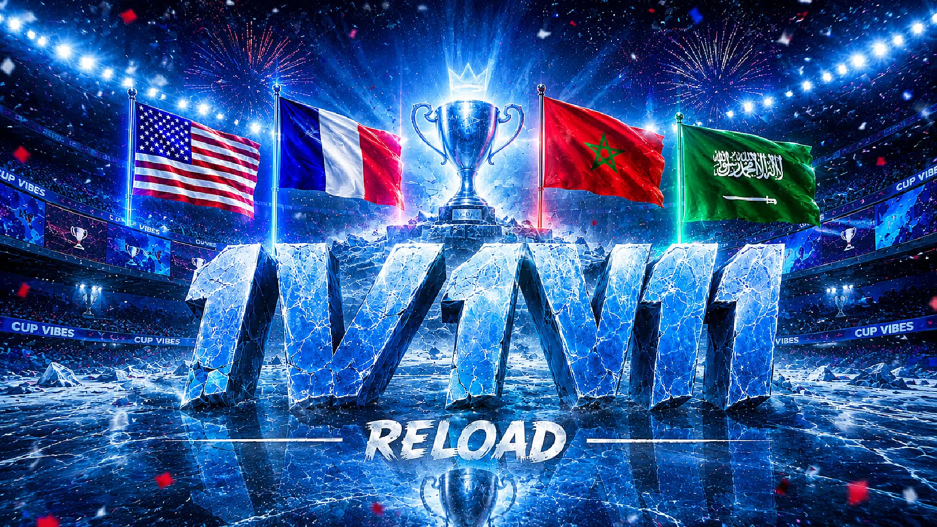 INTERNATIONAL 1V1V1V1 RELOAD — Fortnite Creative map