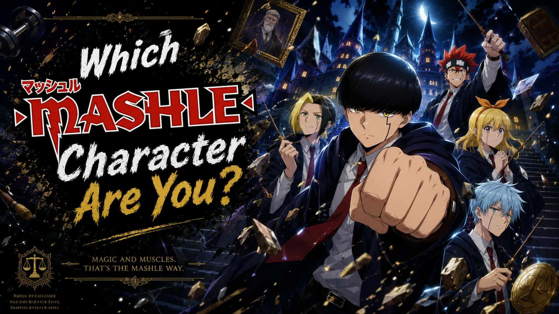 Which Mashle Character Are You? — Fortnite Creative map
