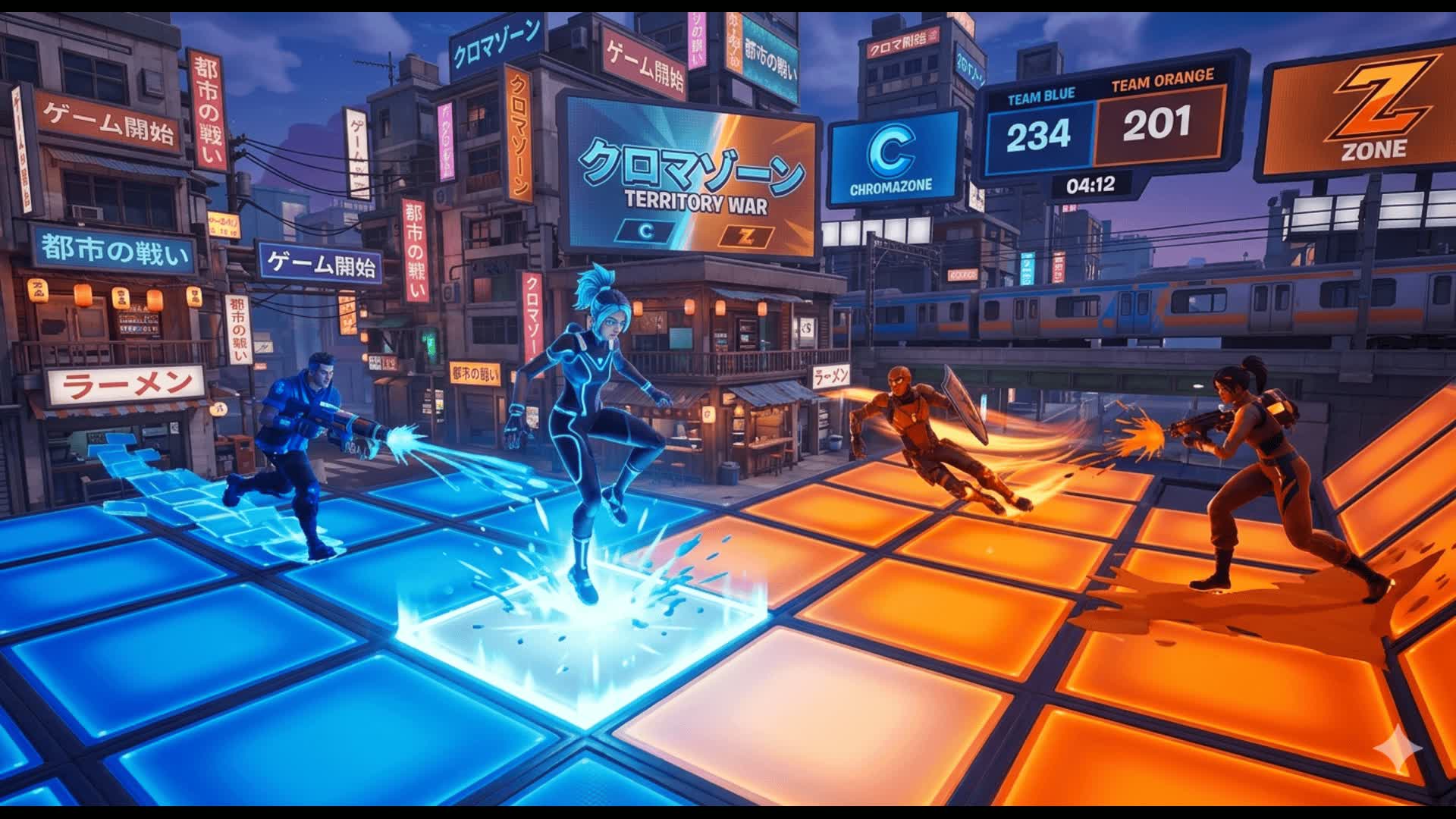 Chromazone — Fortnite Creative map