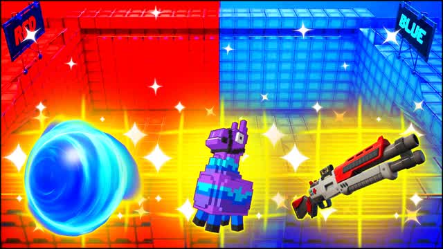 RED VS BLUE PERIPHERAL SENSE 🔴🔵 — Fortnite Creative map