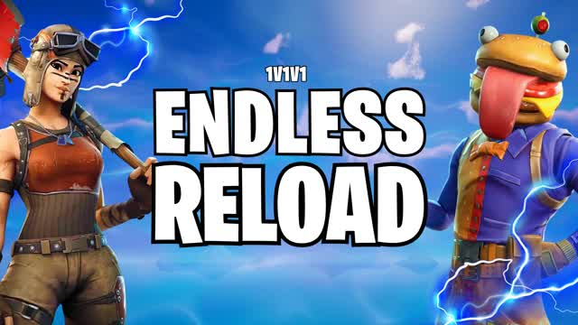 1V1V1 ENDLESS RELOAD — Fortnite Creative map