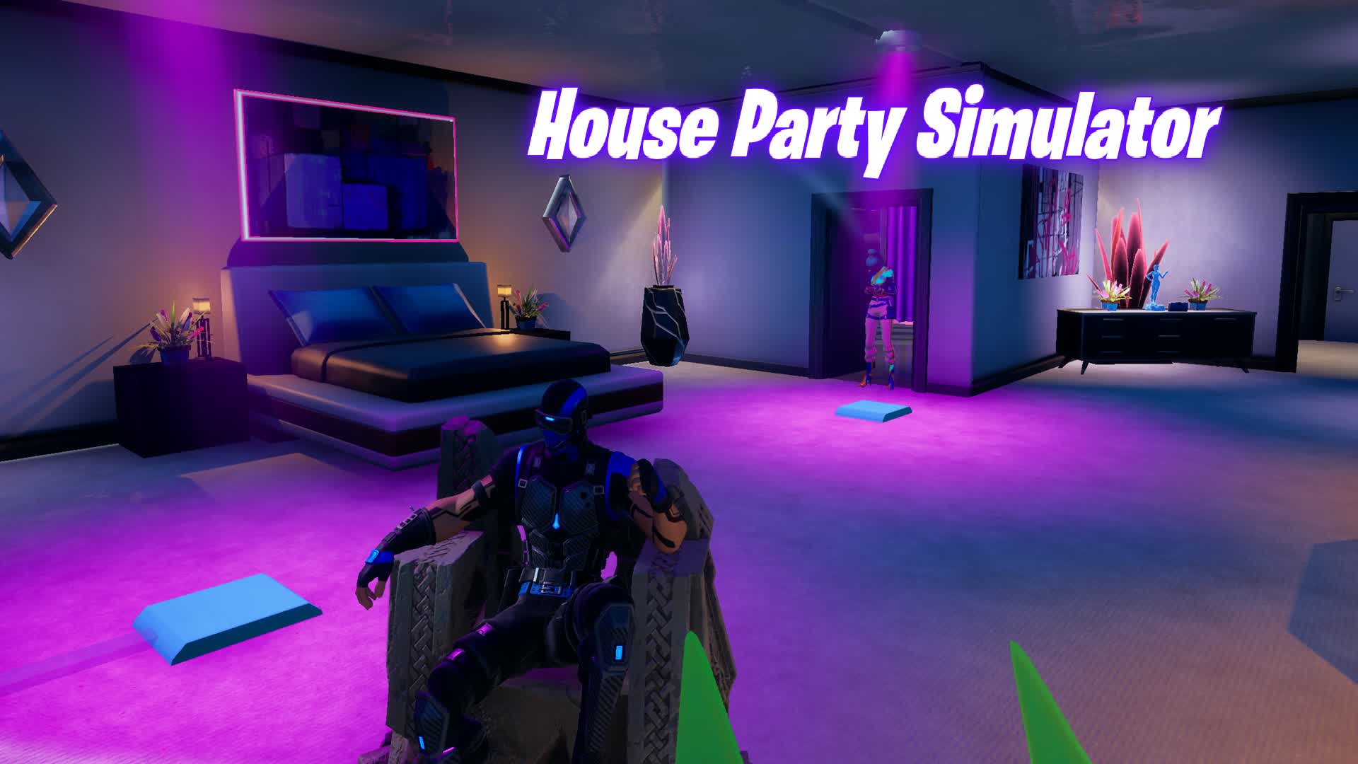 House Party Simulator ❤️ — Fortnite Creative map