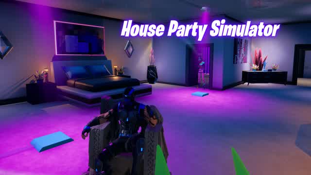 House Party Simulator ❤️ — Fortnite Creative map cover art