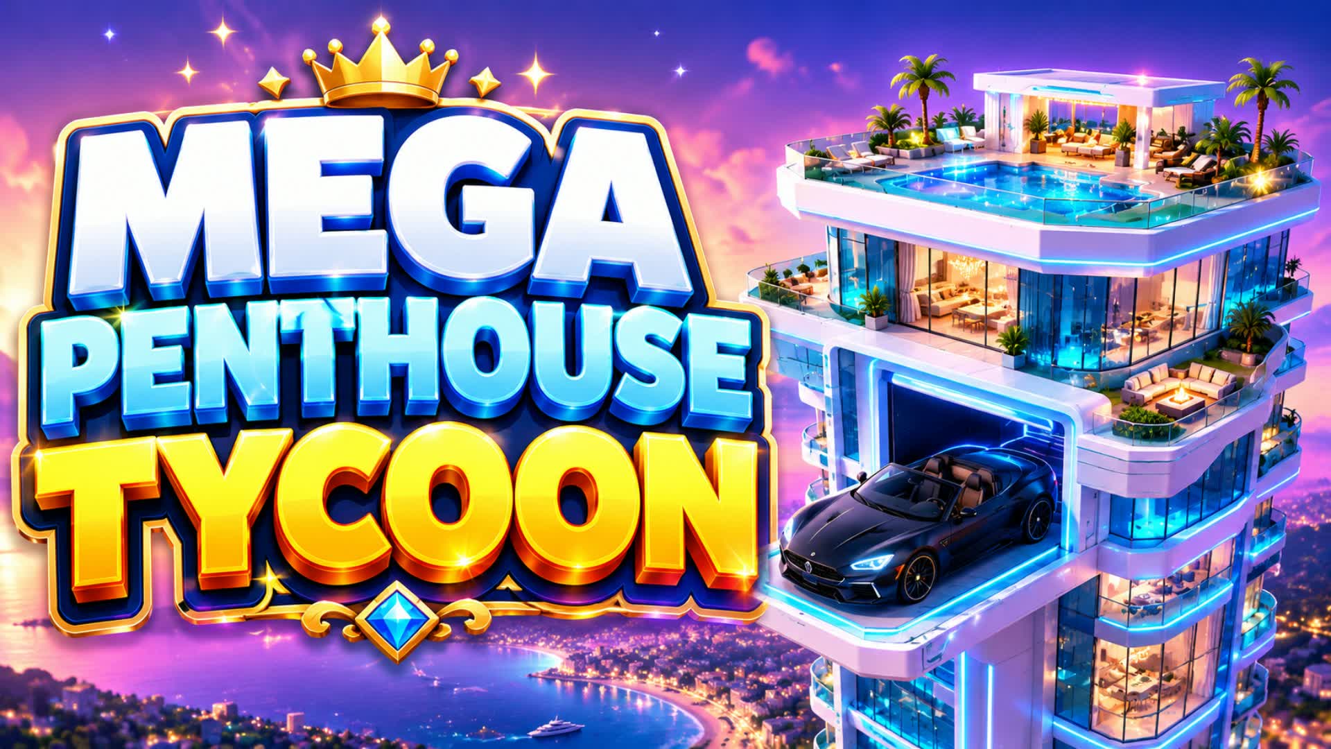 🏠 MEGA PENTHOUSE TYCOON — Fortnite Creative map