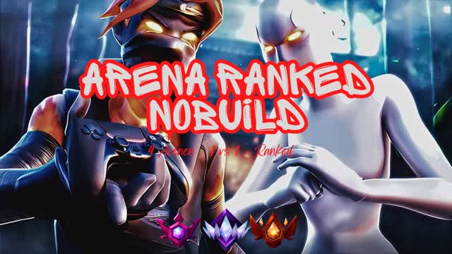 NoBuild Arena Ranked — Fortnite Creative map cover art