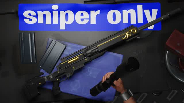 Sniper Only — Fortnite Creative map cover art