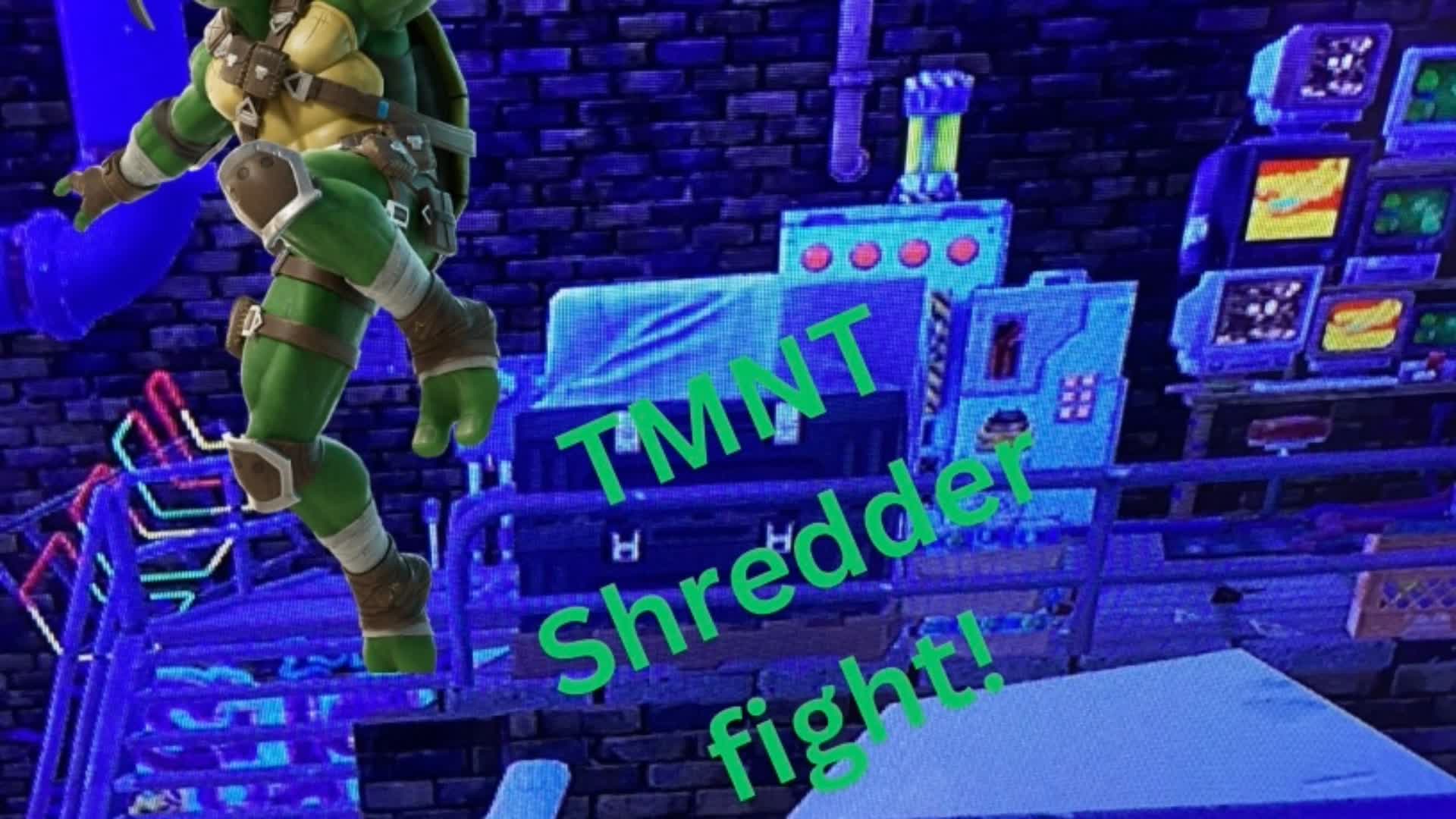 TMNT! Shredder Boss Battles! — Fortnite Creative map