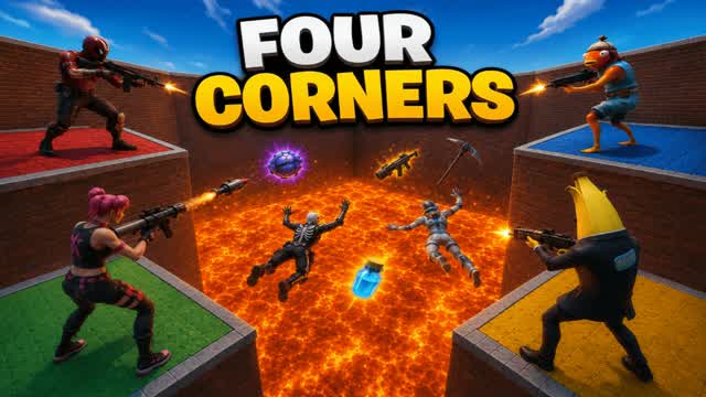 👑🤪Troll 4 Corners💥 — Fortnite Creative map