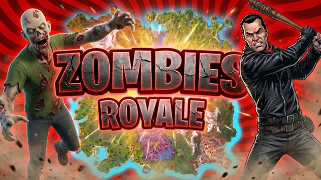 99 BOTS 🧟 ZOMBIES ROYALE 🏆 — Fortnite Creative map