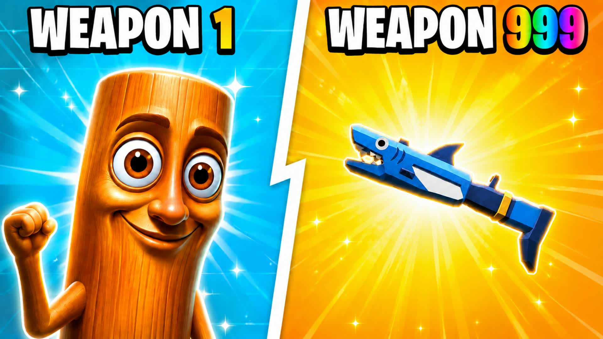 😎 GUN GAME 🔫 ONE SHOT 🎯 NEW WEAPON — Fortnite Creative map