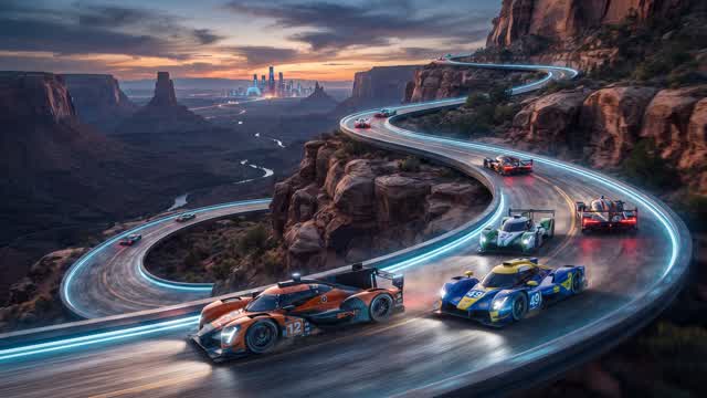 Canyon Rush 🏎️ — Fortnite Creative map