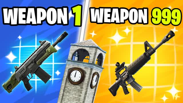 GUN GAME [3.7] — Fortnite Creative map cover art