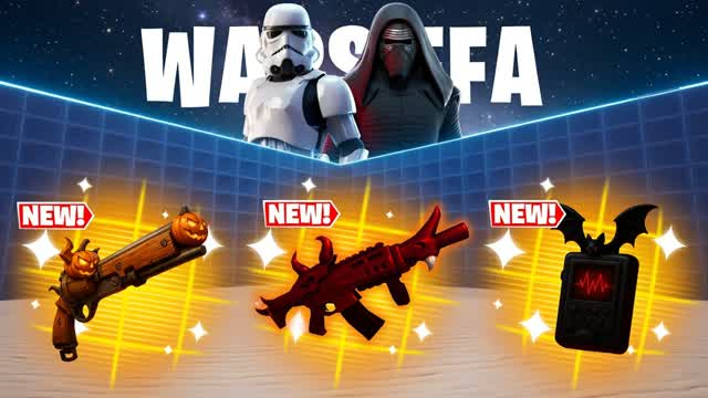 WARS FFA - ALL GUNS & VEHICLES[EVENTS] — Fortnite Creative map cover art