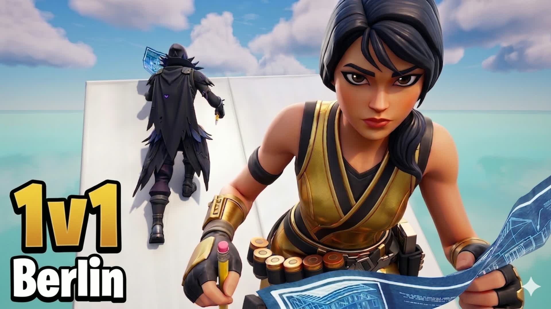 1v1 Build Fights [Berlin] — Fortnite Creative map