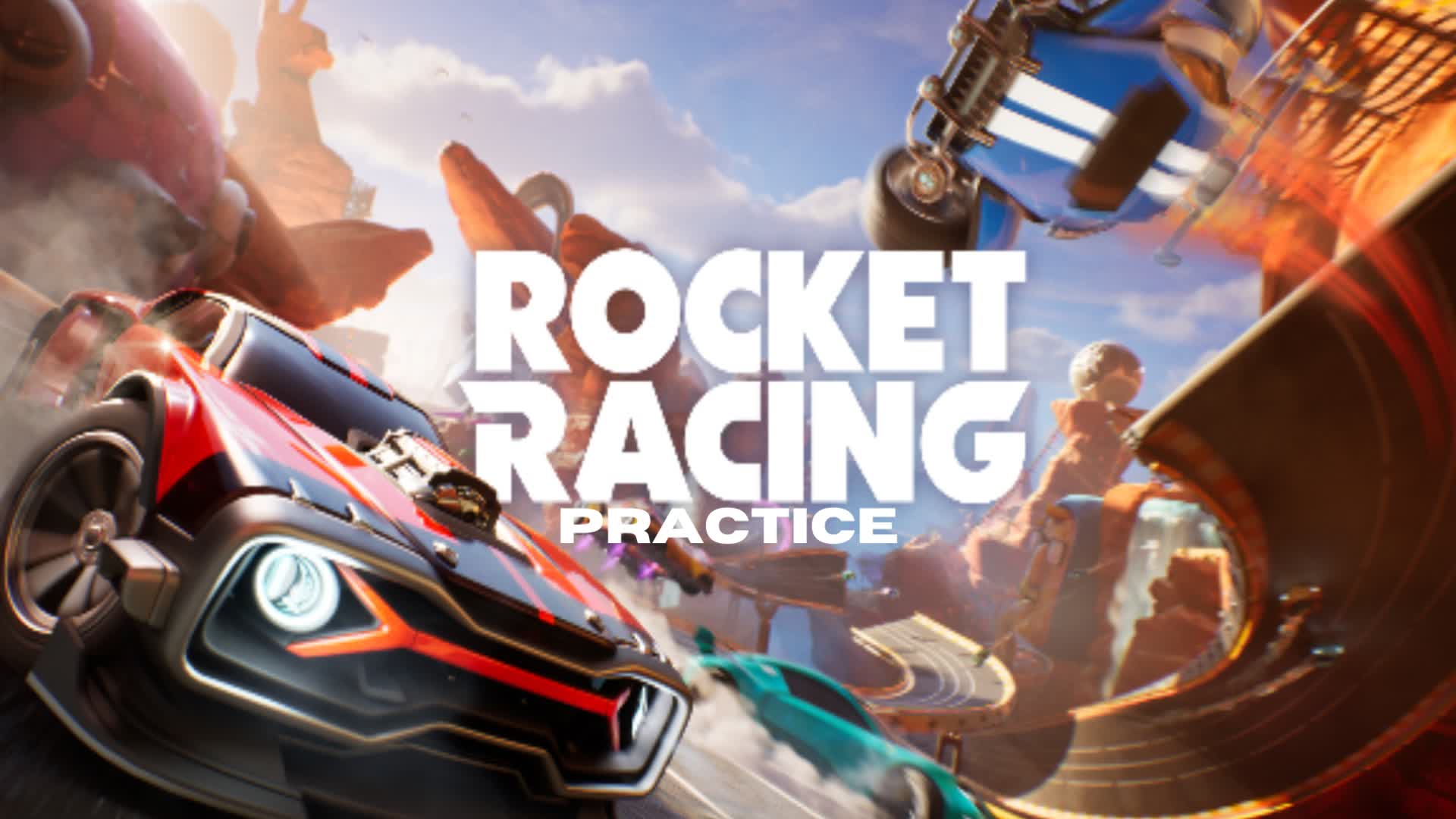 ROCKET RACING PRACTICE — Fortnite Creative map
