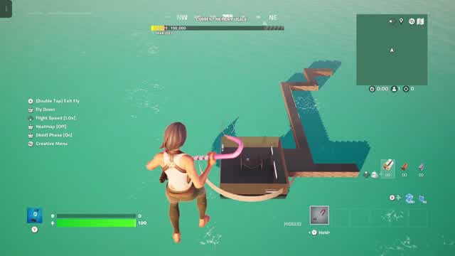 Warm up 1v1 — Fortnite Creative map cover art
