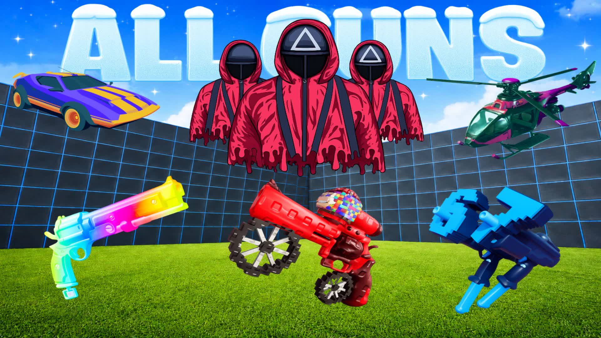 SUPER ALL GUNS FFA 🔫 — Fortnite Creative map