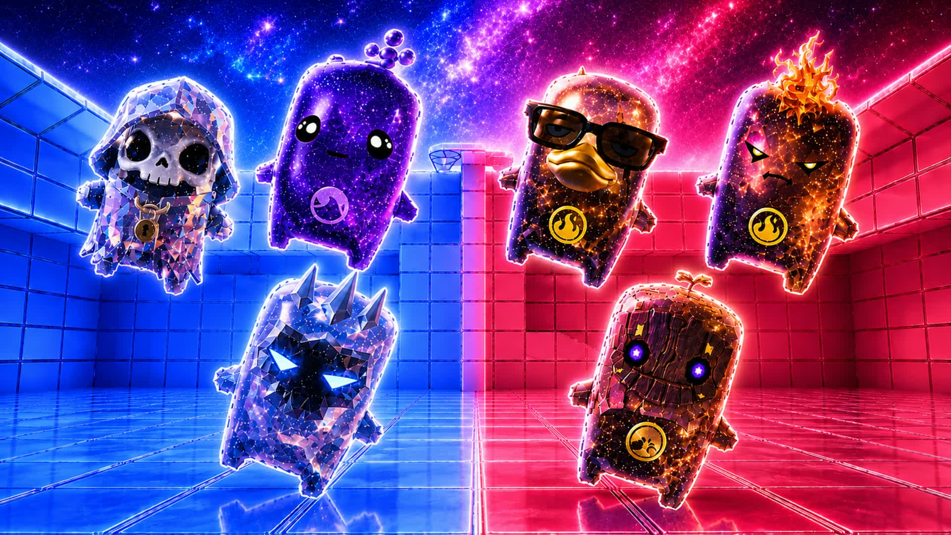 RVB RED VS BLUE DU BIST GUT GENUG — Fortnite Creative map
