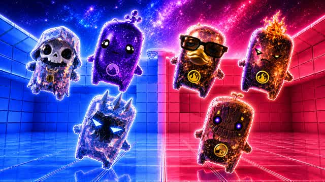 RVB RED VS BLUE DU BIST GUT GENUG — Fortnite Creative map