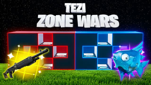 Tezi Zone Wars [1v1 - 4v4] — Fortnite Creative map