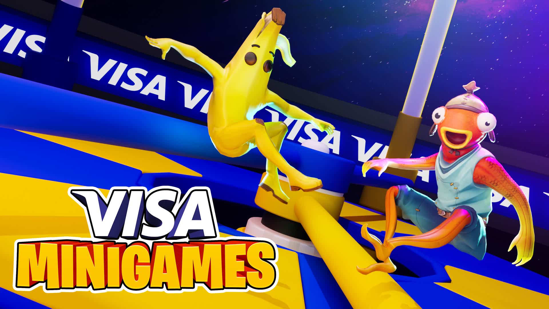 VISA MINIGAMES — Fortnite Creative map