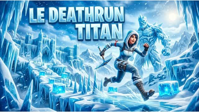 Remake Deathrun TITAN — Fortnite Creative map cover art