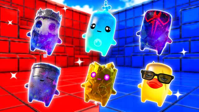 RED VS BLUE SWIFT ORBIT 🔴🔵 — Fortnite Creative map