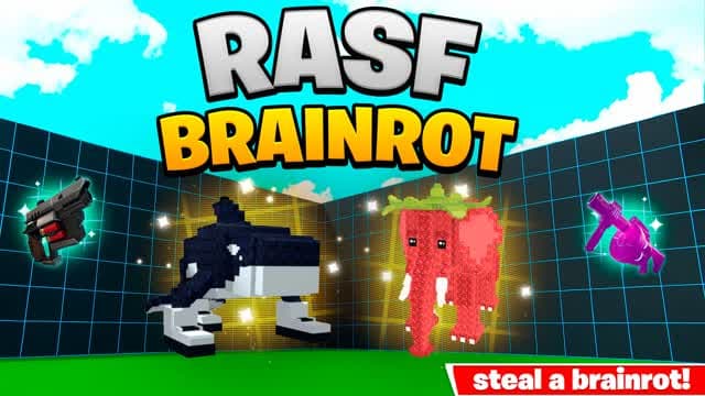 سكرمز<RASF STEAL THE BRAINROT 🏆🥇 — Fortnite Creative map cover art