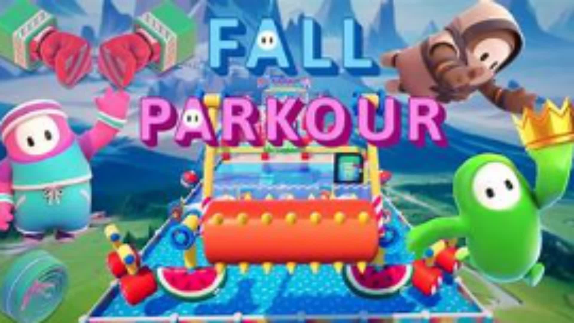 Fall Guys Parcour — Fortnite Creative map