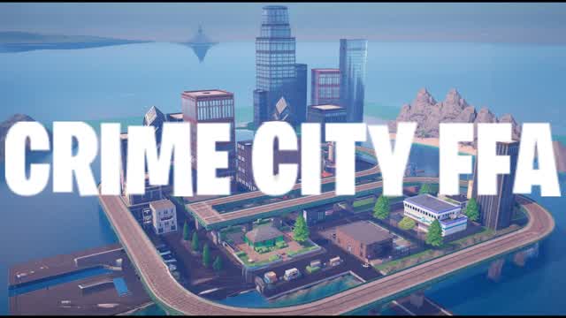 Crime City FFA — Fortnite Creative map cover art