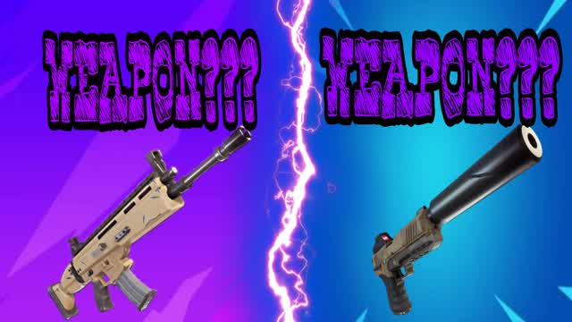 Random Gun Game — Fortnite Creative map cover art
