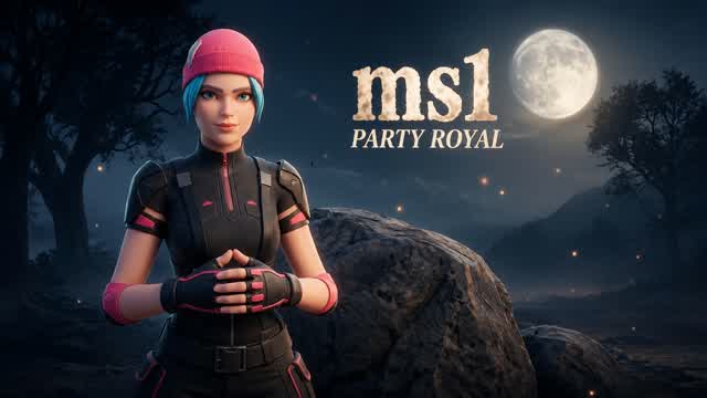 MS1 PARTY ROYALE — Fortnite Creative map cover art