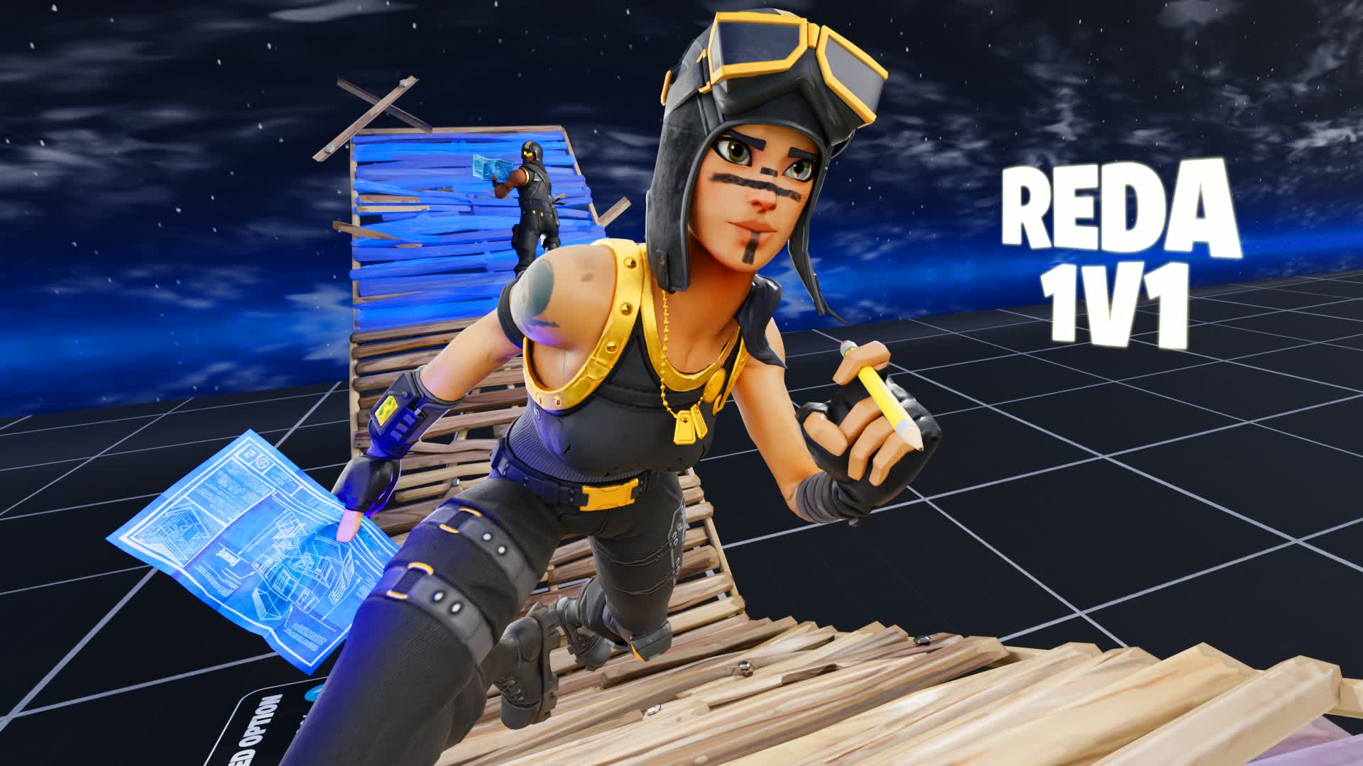 1V1 Build Fights Reda — Fortnite Creative map