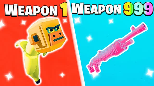 GOATED GUN GAME YADADA — Fortnite Creative map cover art