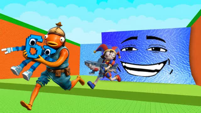 Escape the Tsunami to Brainrots! — Fortnite Creative map