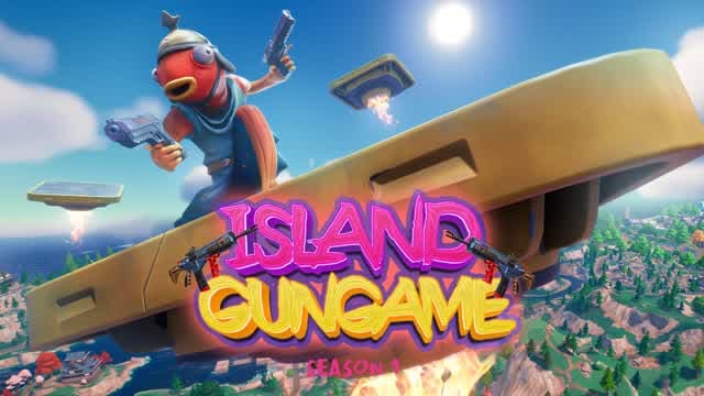 Island Gun Game — Fortnite Creative map cover art