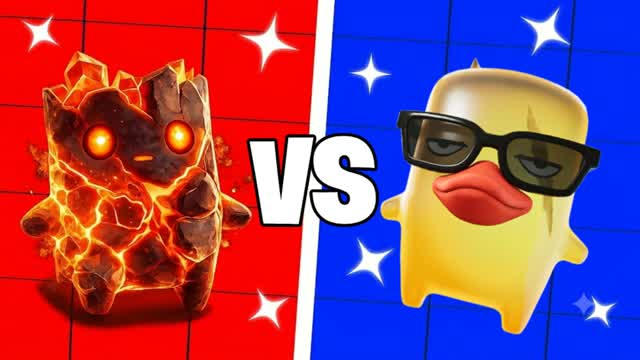 UNC RED VS BLUE UNC AB — Fortnite Creative map cover art