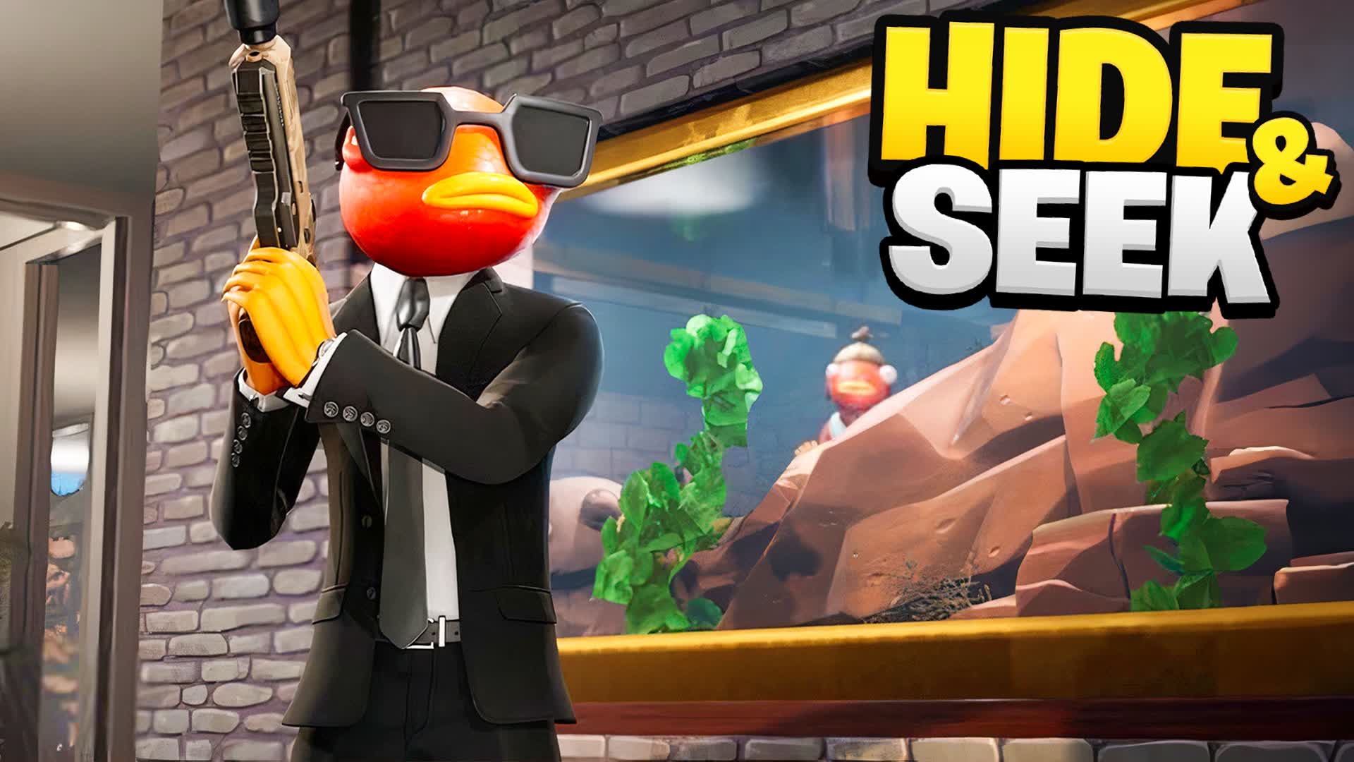 🐠The Fishy Mansion LTM Hide and Seek👀 — Fortnite Creative map