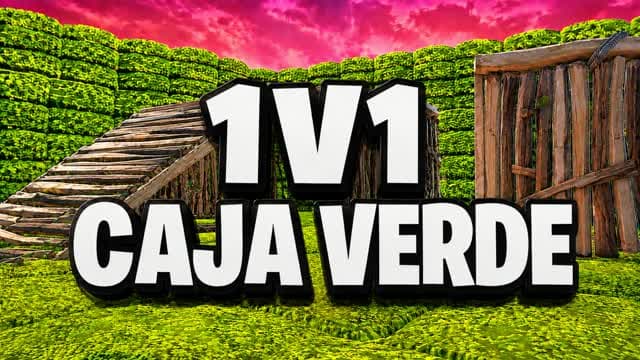 CAJA VERDE 1v1 BOX FIGHT — Fortnite Creative map