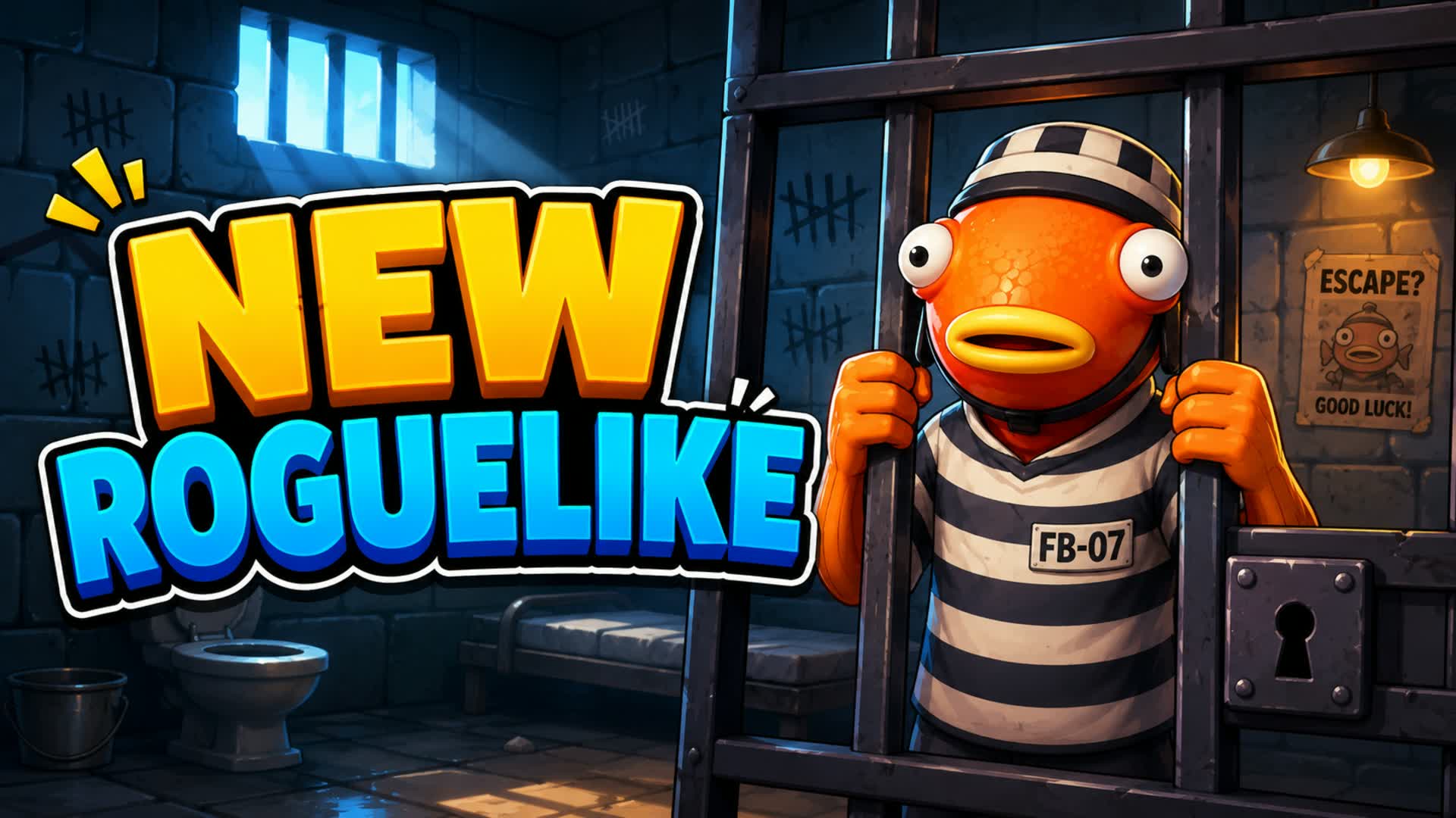 MEGA PRISON ROGUELIKE — Fortnite Creative map