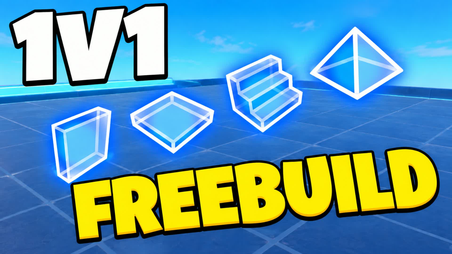 1X1 1C1 1V1 FREEBUILD — Fortnite Creative map