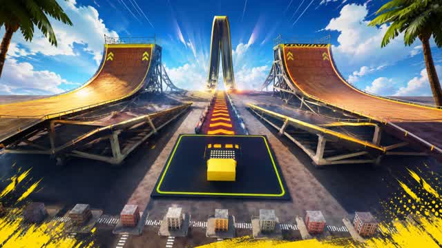 🚗CITY OF RAMPS🏍️ — Fortnite Creative map