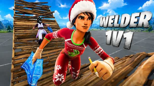 WELDER 1V1 BUILD Fights (200 PUMPS) V2 — Fortnite Creative map cover art