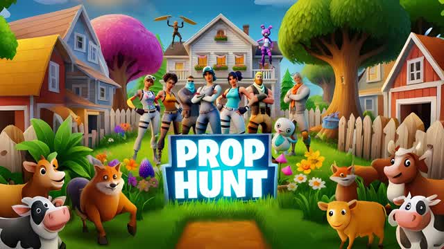 | PROP HUNT | — Fortnite Creative map cover art