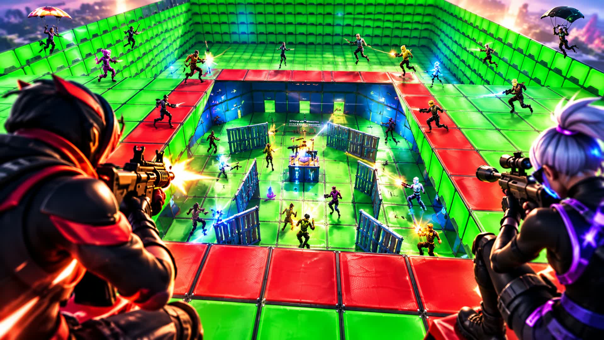 WILD ARENA — Fortnite Creative map