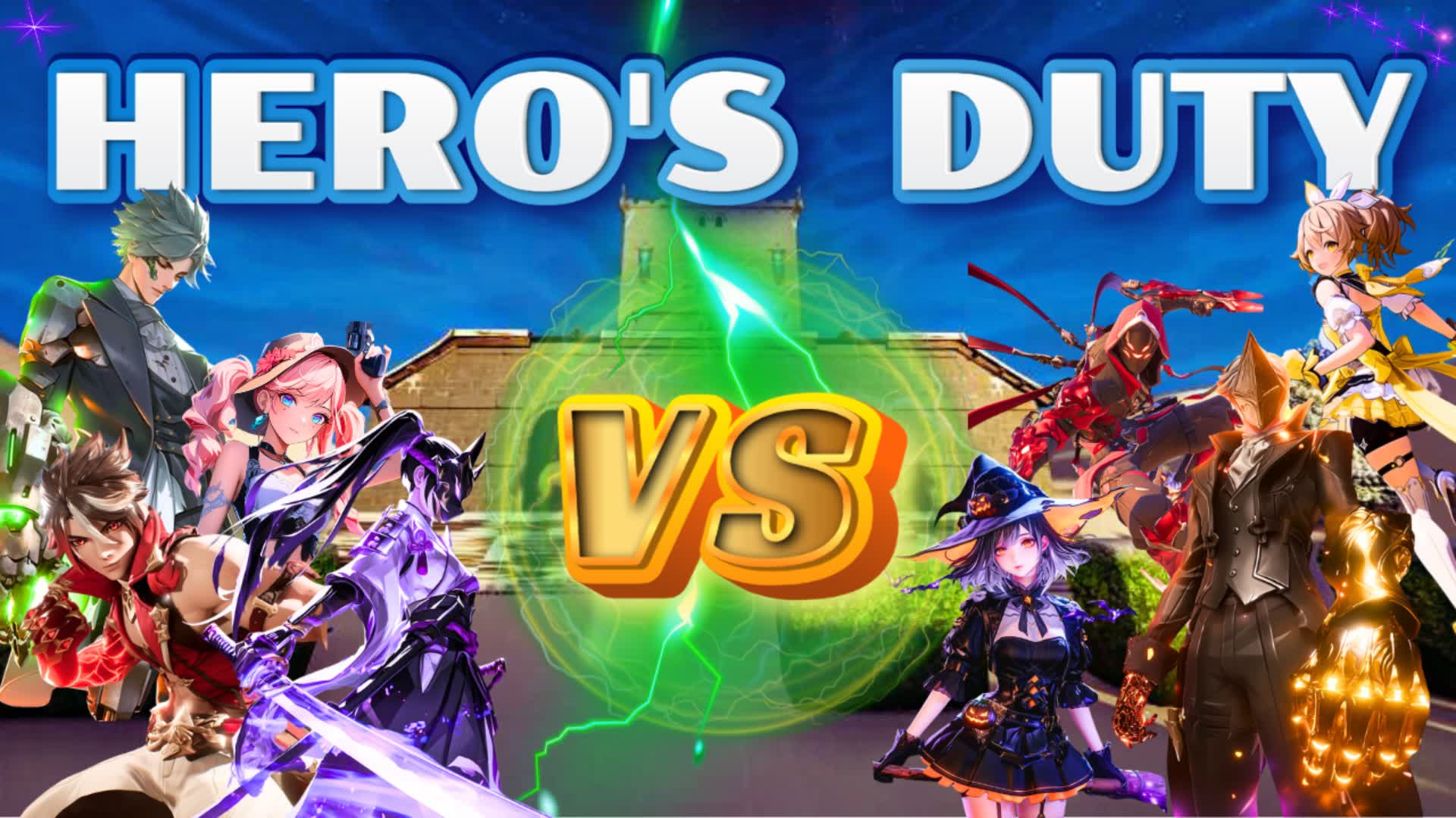 ⬛️Hero's Duty⬜️TDM🌎Oruto_K — Fortnite Creative map
