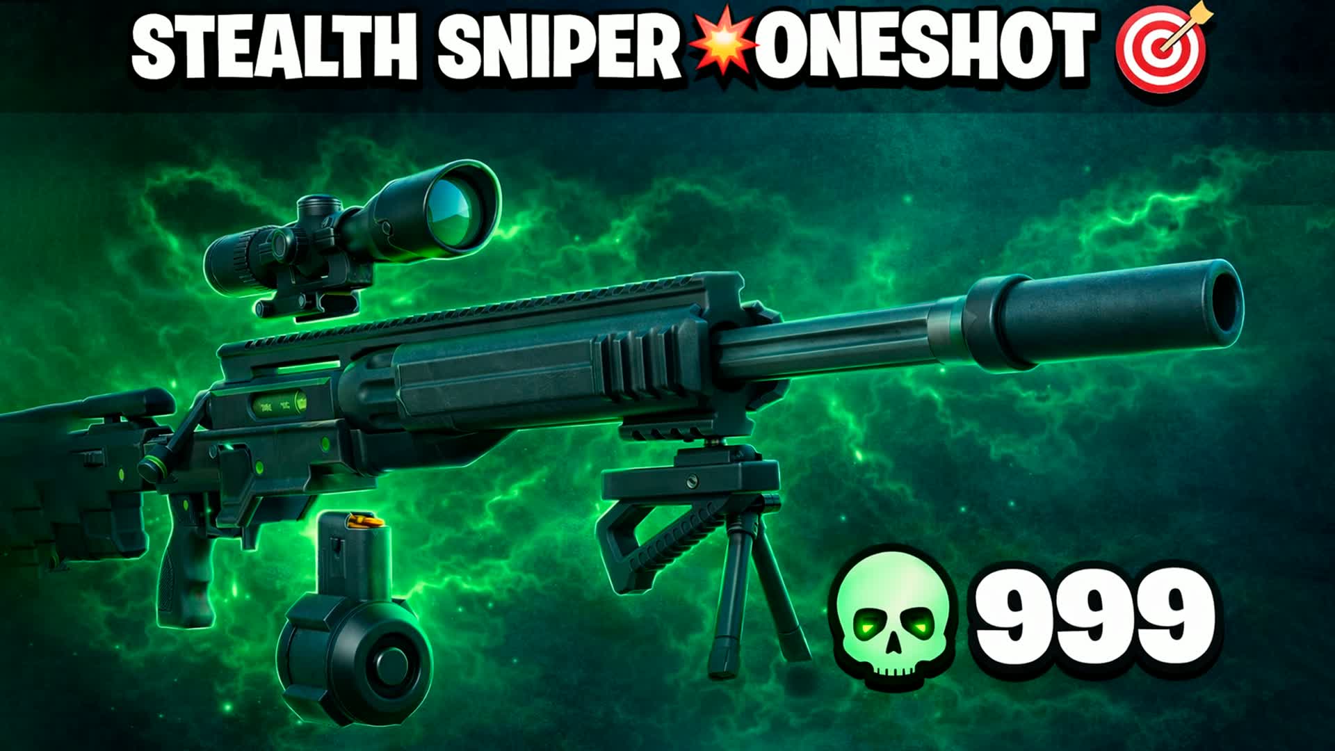 STEALTH SNIPER 💥ONESHOT 🎯 — Fortnite Creative map