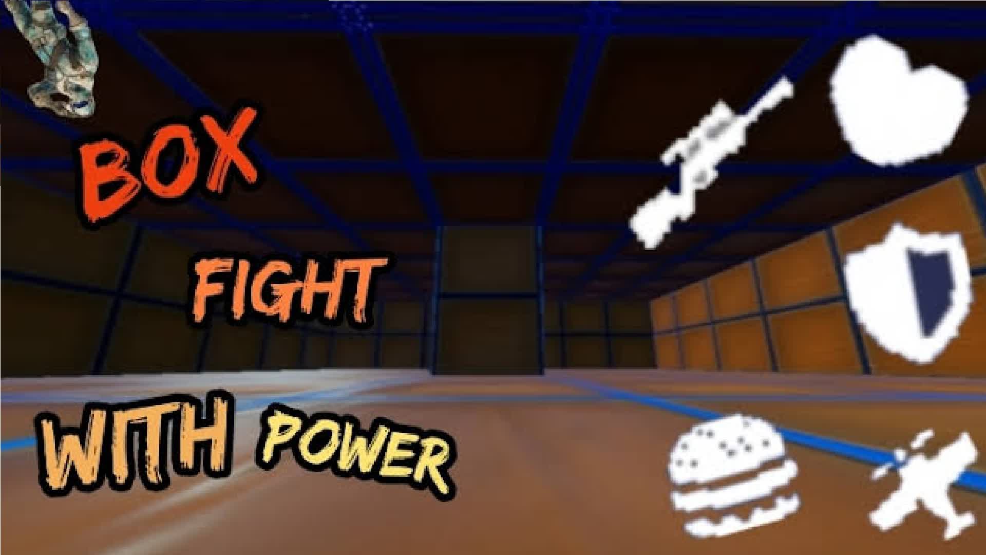 BOX FIGHT WITH POWER!! — Fortnite Creative map