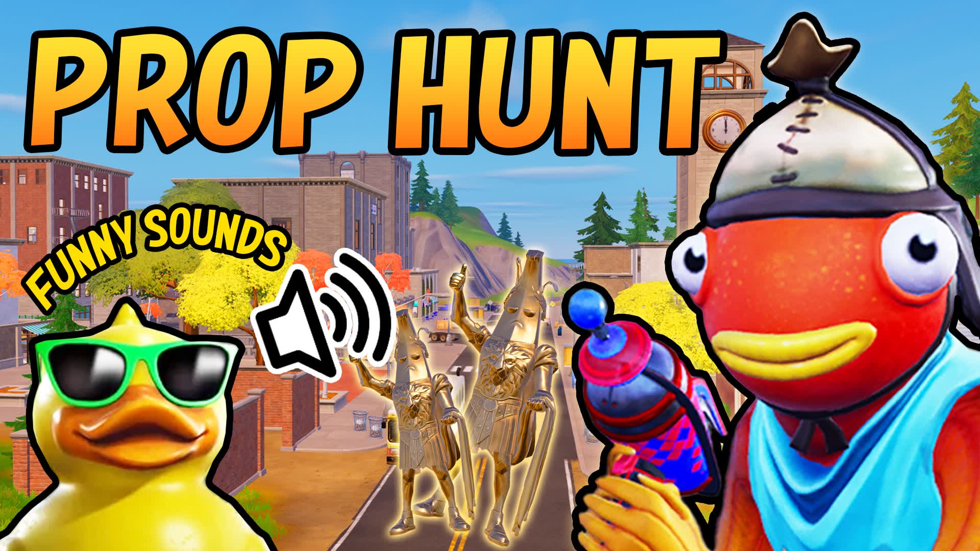 TILTED PROP HUNT — Fortnite Creative map
