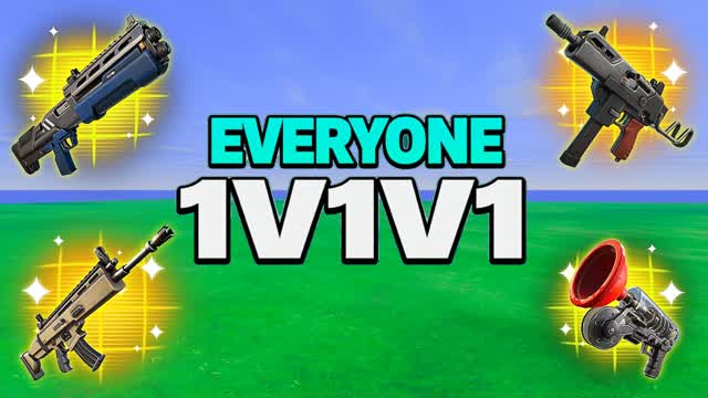 1V1V1 FFA — Fortnite Creative map